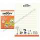 Kit 2 Conjuntos Mini Papel de Carta The 60's Snoopy With School Bus