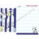 Kit 2 Conjuntos de Mini-Papel de Carta SNOOPY & Friends Peanuts