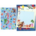 Conjunto de Mini-Papel de Carta Toy Story BLUE 1 Pixar Disney