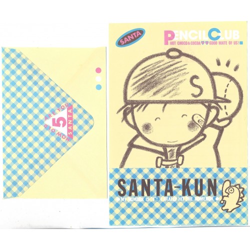 Conjunto de Papel de Carta Antigo (Vintage) Pencil Club 2 SAN-X