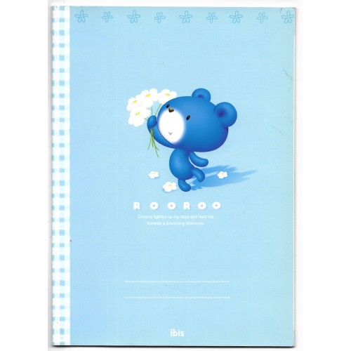 Caderno BROCHURA ROOROO Bear CAZ - IBIS Korea