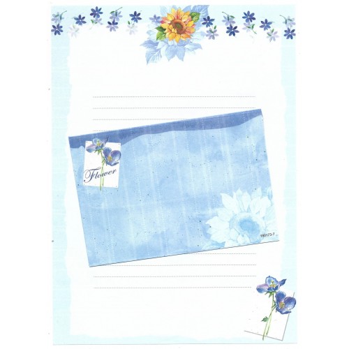 CAPA & Conjunto de Papel de Carta Shinn Jee Flower P180173-7