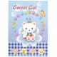 CAPA & Conjunto de Papel de Carta Shinn Jee Sweet Cat P180159-1