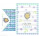 Conjunto de Papel de Carta Antigo Importado Especially For You P1007