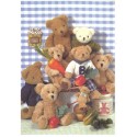 Conjunto de Papel de Carta Importado Bears MIK LT-362x