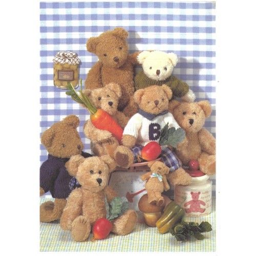 Conjunto de Papel de Carta Importado Bears MIK LT-362x