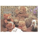 Conjunto de Papel de Carta Importado Bear's Family 1 Litte Fancy