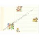 Conjunto de Papel de Carta Antigo Importado US Flag Hallmark