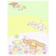 Ano 2004. Lote 9 Papéis de Carta Cinnamoroll Edição Especial Sanrio