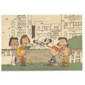 Papel de Carta Snoopy & Friends On the Street 1 Antigo (Vintage) - Peanuts