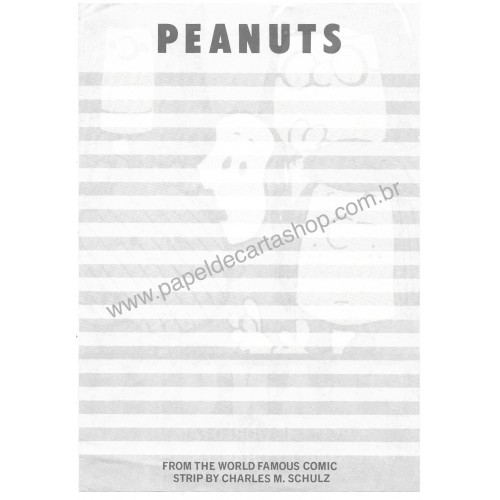 Papel de Carta Peanuts Vintage Hallmark Japan