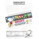 Conjunto de Papel de Carta Snoopy & His Friends Vintage Hallmark Japan