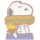 Papel de Carta Snoopy Big Sandwich Vintage Hallmark Japan