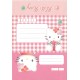 Ano 1999. Papel de Carta - Envelope Hello Kitty CVM3 Sanrio
