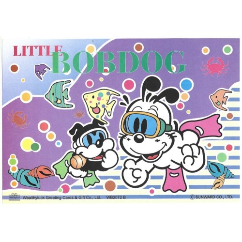 Papel de Carta Antigo Little Bobdog Diving 2