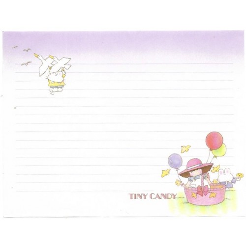 Papel de Carta Avulso Vintage Tiny Candy Sky Cruise Gakken