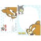 Ano 1999. Conjunto de Papel de Carta IMPORTADO Tom & Jerry CBL