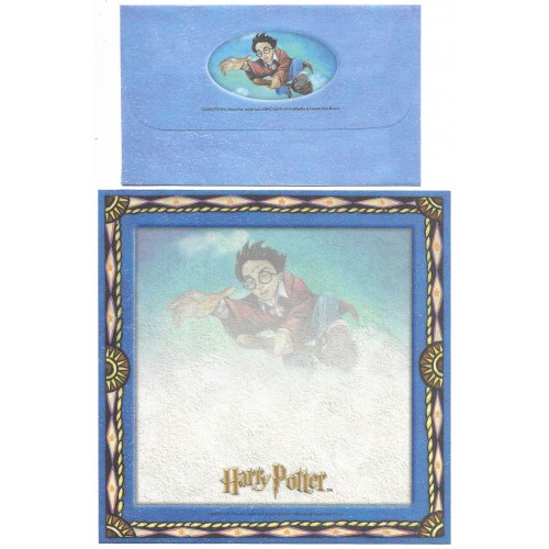 Ano 2001. Conjunto de Papel de Carta Importado Harry Potter TM CAZ