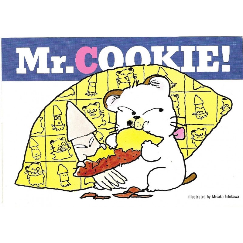 Postcard Postal Mr. Cookie CIAO Japan