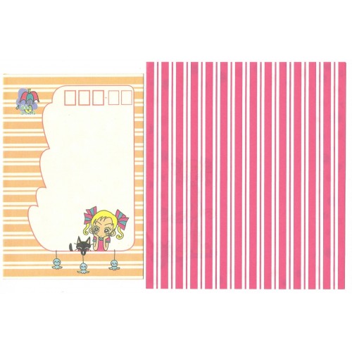 Conjunto de Papel de Carta ANIME CLA JAPAN