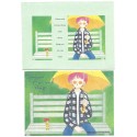 Conjunto de Papel de Carta Friendship LEE HYANG WOO JAPAN