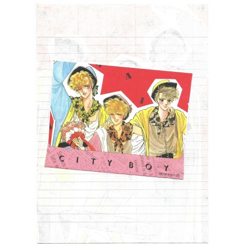 Conjunto de Papel de Carta CITY BOY JAPAN