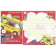 Ano 2011. Kit 4 Conjuntos de Papel de Carta Hello Kitty & Sesame Street Joy