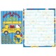 Ano 2011. Kit 4 Conjuntos de Papel de Carta Hello Kitty & Sesame Street Joy