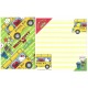 Ano 2011. Kit 4 Conjuntos de Papel de Carta Hello Kitty & Sesame Street Hello