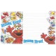 Conjunto de Papel de Carta IMPORTADO Sesame Street 29