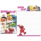 Conjunto de Papel de Carta IMPORTADO Sesame Street 30