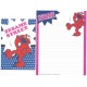 Conjunto de Papel de Carta IMPORTADO Sesame Street 33