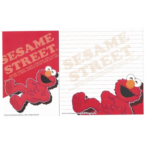 Conjunto de Papel de Carta IMPORTADO Sesame Street 38