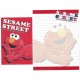 Conjunto de Papel de Carta IMPORTADO Sesame Street 41