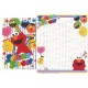 Ano 2009. Kit 4 Conjuntos de Papel de Carta Sesame Street Loves You