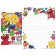 Ano 2009. Kit 4 Conjuntos de Papel de Carta Sesame Street Loves You