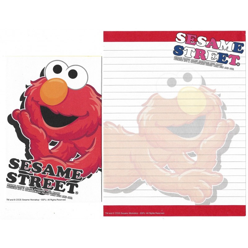 Conjunto de Papel de Carta IMPORTADO Sesame Street 42