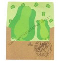 Ano 1983. Conjunto de Papel de Carta Fresh Vegetables Pimento Sanrio