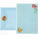 Conjunto de Papel de Carta Ariel A Pequena Sereia Disney