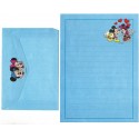 Conjunto de Papel de Carta ANTIGO Personagens Disney M&M CAZ