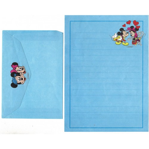 Conjunto de Papel de Carta ANTIGO Personagens Disney M&M CAZ