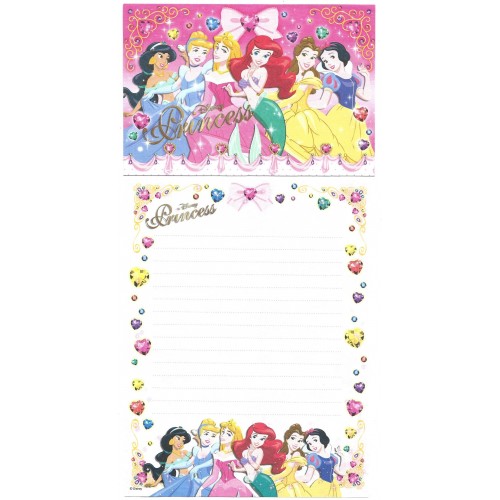 Conjunto de Papel de Carta Disney Princess Kamio Japan