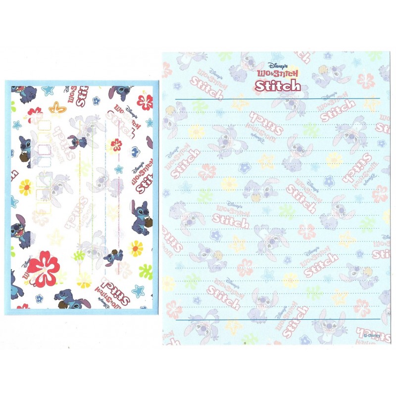 Conjunto de Papel de Carta Lilo & Stitch Stitch CAZ Disney