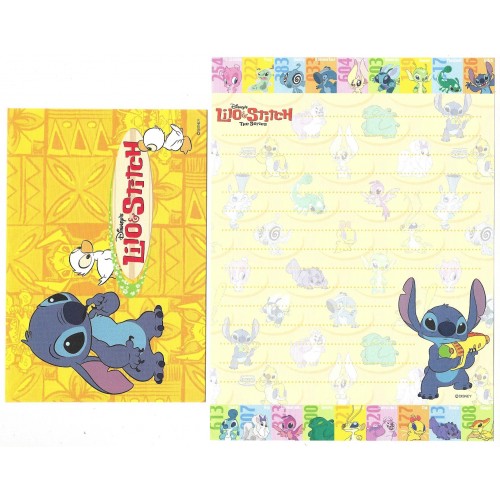 Conjunto de Papel de Carta Lilo & Stitch The Series CAM Disney