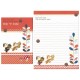 Conjunto de Papel de Carta Chip'n Dale Home Sweet Home Disney