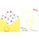 Conjunto de Papel de Carta Importado Disney Winnie The Pooh 1 CAM