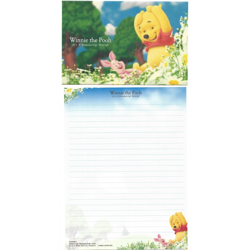 Conjunto de Papel de Carta Disney Winnie The Pooh Wonderful KAMIO
