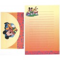 Conjunto de Papel de Carta ANTIGO Personagens Disney CLA