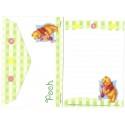 Conjunto de Papel de Carta Pequeno Disney POOH Japan