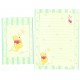 Conjunto de Papel de Carta Disney POOH Chamomile Sun-Star Japan